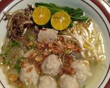 Foto langkah ke 7 dari resep 🍂 Bakso Mie Sagu Pontianak.