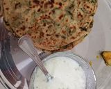 A picture of step 7 of Aaloo paratha.