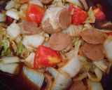 Foto langkah ke 4 dari resep Cah Sawi Kuah Kecap.
