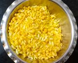 A picture of step 6 of Raj Kachori / Bhel Kachori.