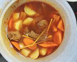 Hình bước làm 2 của món Bò kho