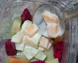 Foto langkah ke 5 dari resep Salad Puding Matcha.