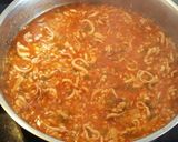 A picture of step 5 of Creamy Rice with Baby Squid and Shrimp.