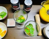 A picture of step 3 of Orange Mojito.