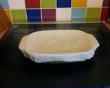 A picture of step 7 of Vickys Chicken & Sausage Pot Pie, GF DF EF SF NF.