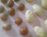Foto langkah ke 4 dari resep Roti Tawar Belang-belang (Tanpa Telur, Empuk!).