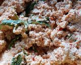 Foto langkah ke 3 dari resep Pepes Tahu Telur Bakar.