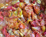 A picture of step 5 of Stew Base🍅🌶️🍅🧄🌰🥬.
