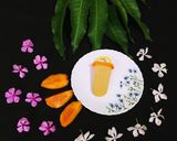 A picture of step 10 of Mango Popsicles.