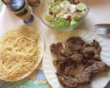 Hình bước làm 3 của món Côte de veau nướng (cốt lết bê)