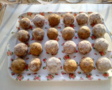 A picture of step 8 of Beans balls II.
