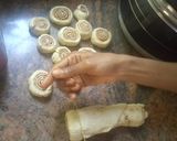A picture of step 5 of Cinnamon roll.