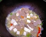 Foto langkah ke 4 dari resep 249) tumis sawi hijau bakso dan tahu.