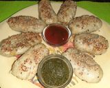 A picture of step 12 of Stuffed vada vegetable Roll.