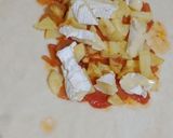 صورة لخطوة 4 من وصفة فطيرة محشية بصلصة طماطم 🍅 وبطاطا 🍟 وكاموبار 🧀