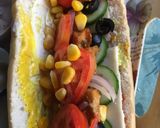 A picture of step 3 of Chicken Tikka Sub.