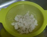 Foto del paso 1 de la receta: Tortilla de coliflor y rulo de cabra