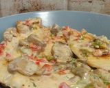 Foto del paso 4 de la receta: Pollo en salsa de champiñones
