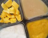 A picture of step 1 of Mango yoghurt.