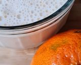 Foto del paso 4 de la receta: Licuado de mandarina y yogur casero a la canela 🍹