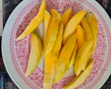 A picture of step 3 of Raw Mango Kadhi.