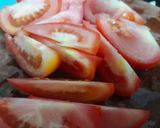 Hình bước làm 1 của món Canh cà chua nấu chân gà