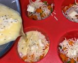 Foto langkah ke 4 dari resep Keto Egg muffin/ telur panggang.