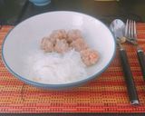 Foto langkah ke 5 dari resep Tekwan Kuah Udang.