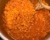 Vöröslencse főzelék recept fázis 3 fotója