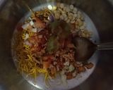 मसाला पापड़ कोन (masala papad cone recipe in hindi) रेसिपी चरण 3 फोटो