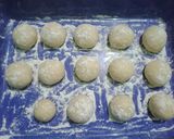 Foto langkah ke 7 dari resep Bomboloni Coklat Metode Autolisis.