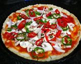 Foto del paso 4 de la receta Pizza vegetal sin gluten y sin lactosa