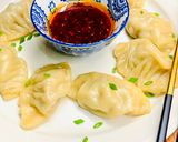 A picture of step 7 of Steamed Chicken Momos.