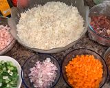 A picture of step 2 of Fried rice.