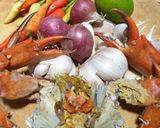 รูปขั้นตอนการทำที่ 1 ของ น้ำพริกไข่ปู