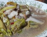 รูปขั้นตอนการทำที่ 6 ของ แกงผักเฮือกใส่หมูสามชั้น