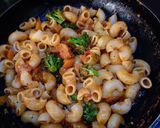 A picture of step 4 of Tomato Pasta.