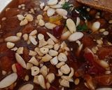 A picture of step 6 of Aloo Bukhary ki Chatni.
