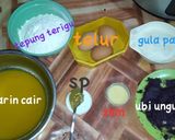Foto langkah ke 1 dari resep Kue bolu ubi ungu ambhyar.
