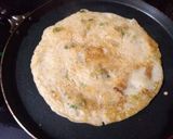 A picture of step 5 of Crispy potato cheela.