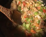 A picture of step 3 of American virgin of African Peanut butter stew.