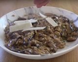 A picture of step 7 of Wild mushroom risotto.