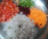 दही सूजी उत्तपम रेसिपी चरण 3 फोटो