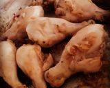 Une image de l'étape 1 de Pilon de poulet au basilic.