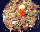 A picture of step 3 of Mutton shinwari karhai.