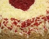 Foto langkah ke 14 dari resep Birthday Cake/ Red Velvet versi Sponge Cake.
