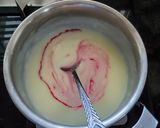 முட்டை இல்லாத ரோஸ் புட்டிங்(heart shape eggless pudding recipe in tamil) ரெசிபி ஸ்டேப் 3 புகைப்படம்
