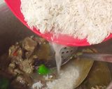 A picture of step 4 of Deghi mutton yakhni pulao 😋.
