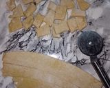 A picture of step 5 of Chin chin / kulikuli.