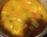 A picture of step 10 of Vegetable and Shrimp Soup with Hake Meatballs.